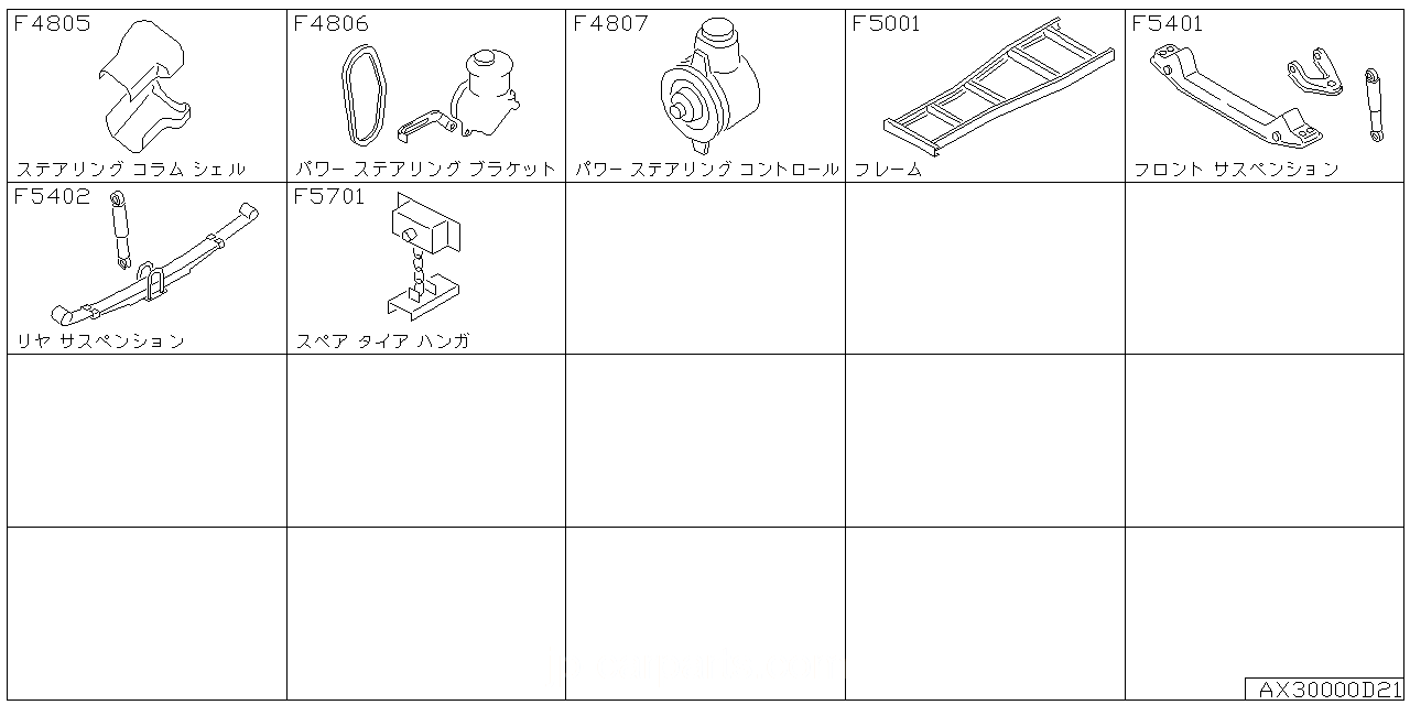 ステアリング コラムシェル