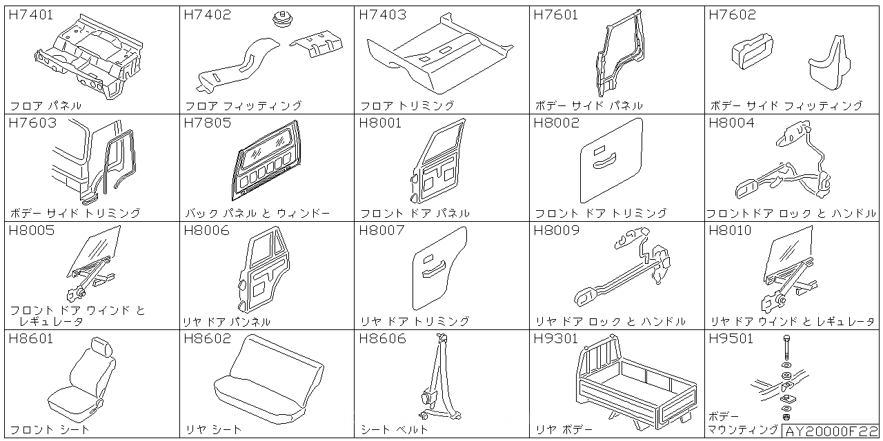 フロア パネル