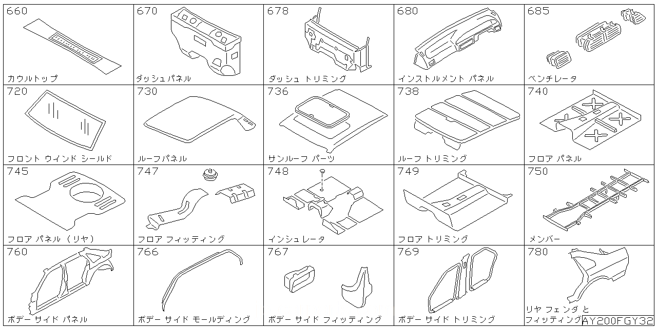 カウル トップ