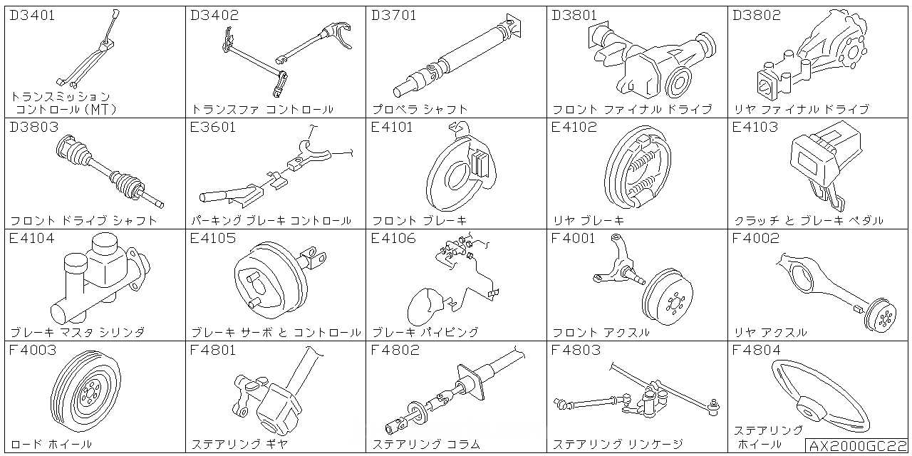 トランスミッション コントロール & リンケージ