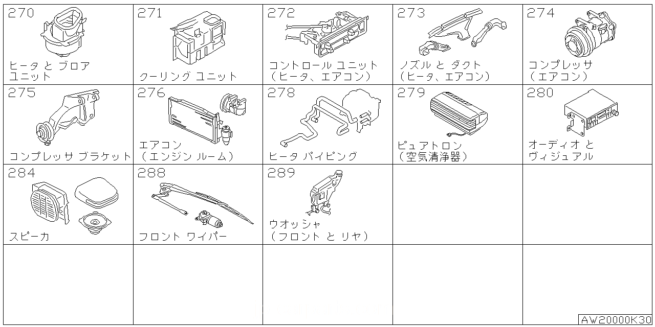 ヒーター & ブロワ ユニット