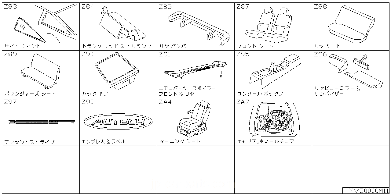 サイド ウインドウ