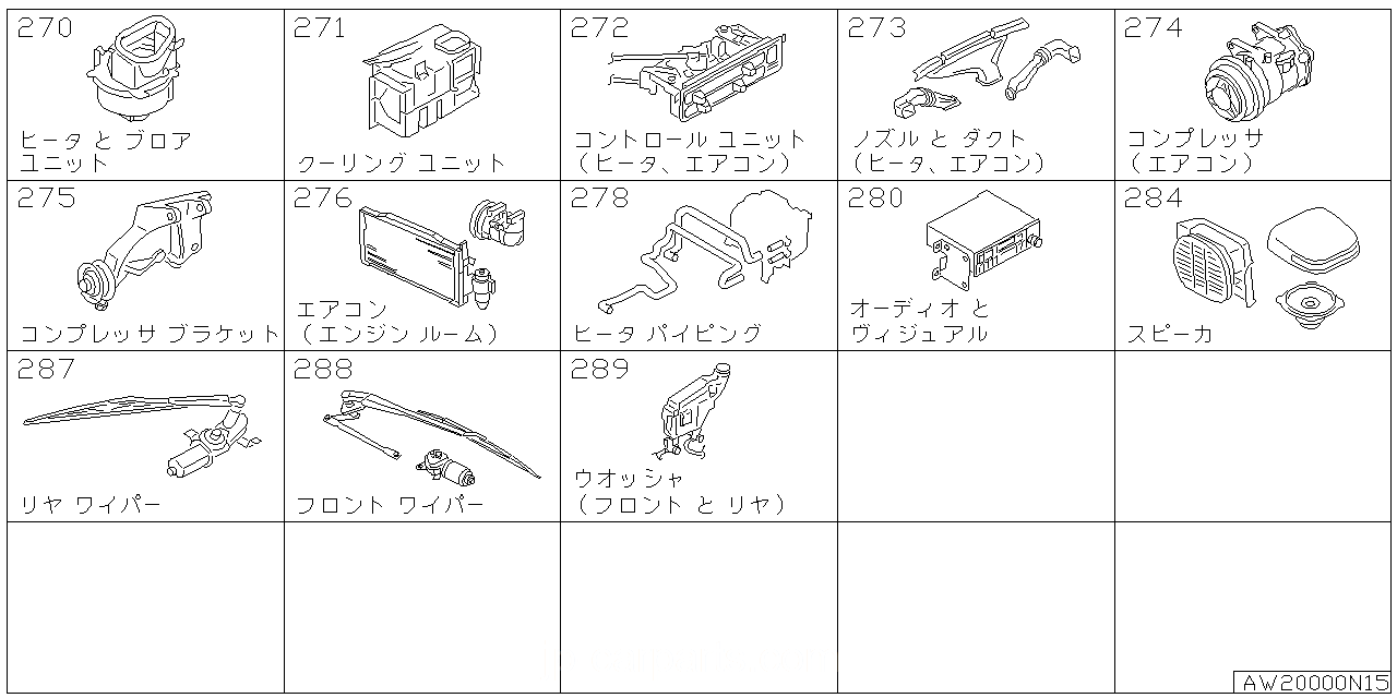 ヒーター & ブロワ ユニット