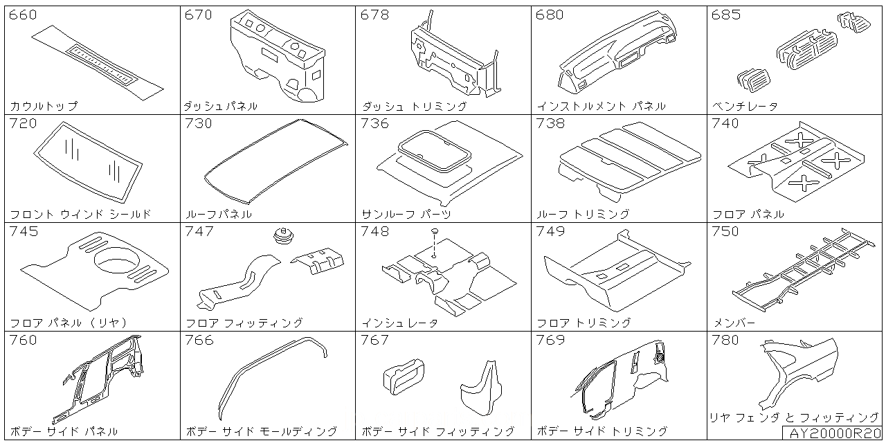 カウル トップ