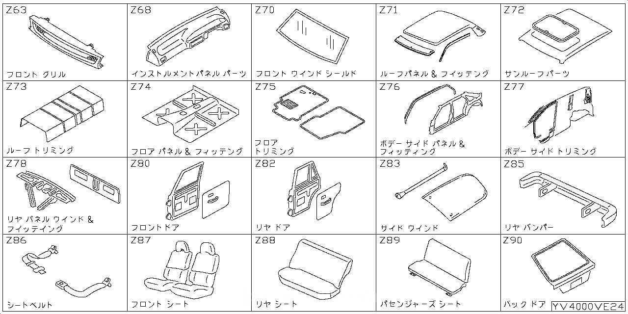 フロントグリル