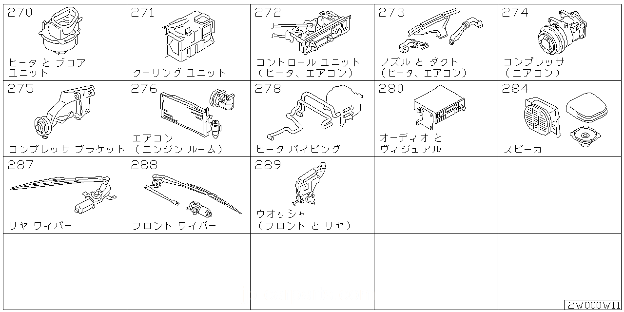 ヒーター & ブロワ ユニット