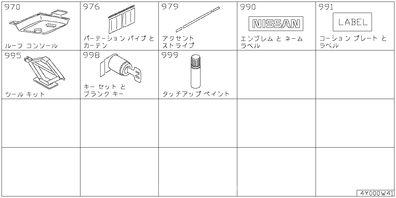 ルーフ コンソール