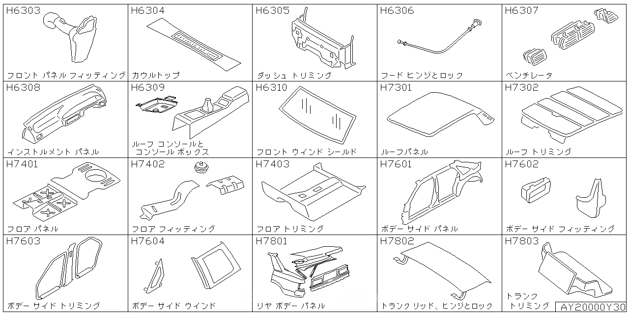 フロント ボディ フィッティング