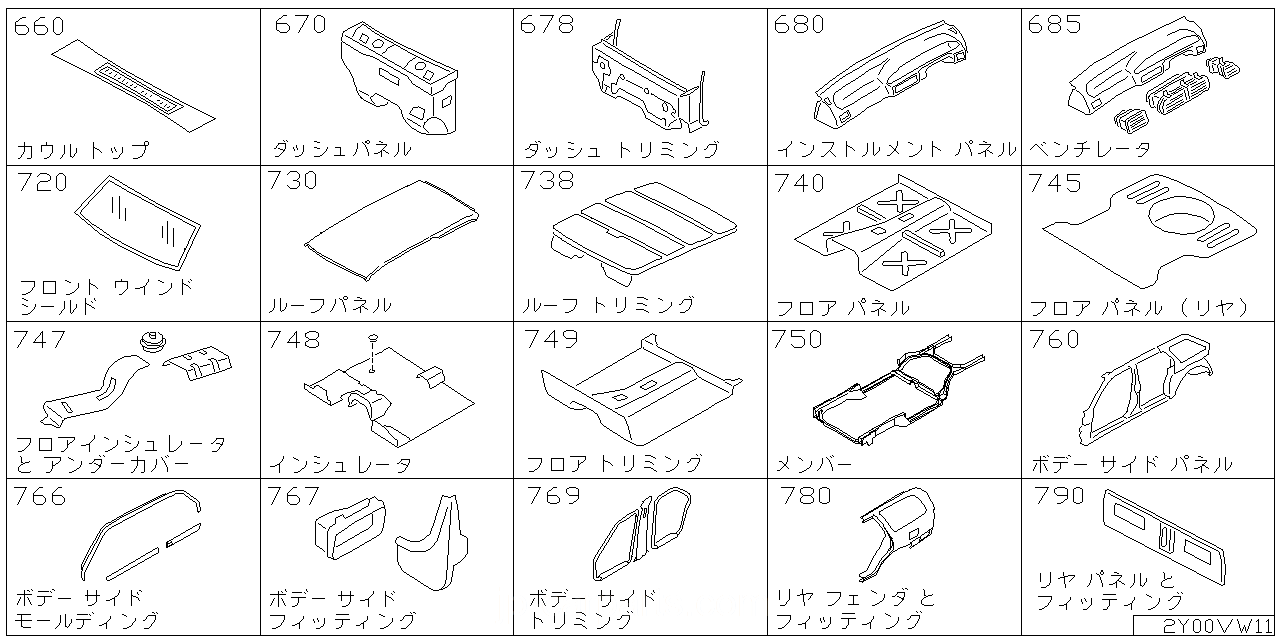 カウル トップ