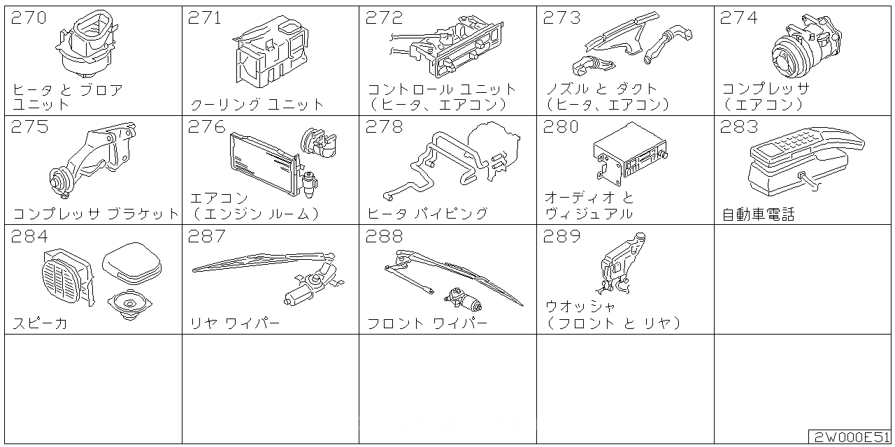 ヒーター & ブロワ ユニット