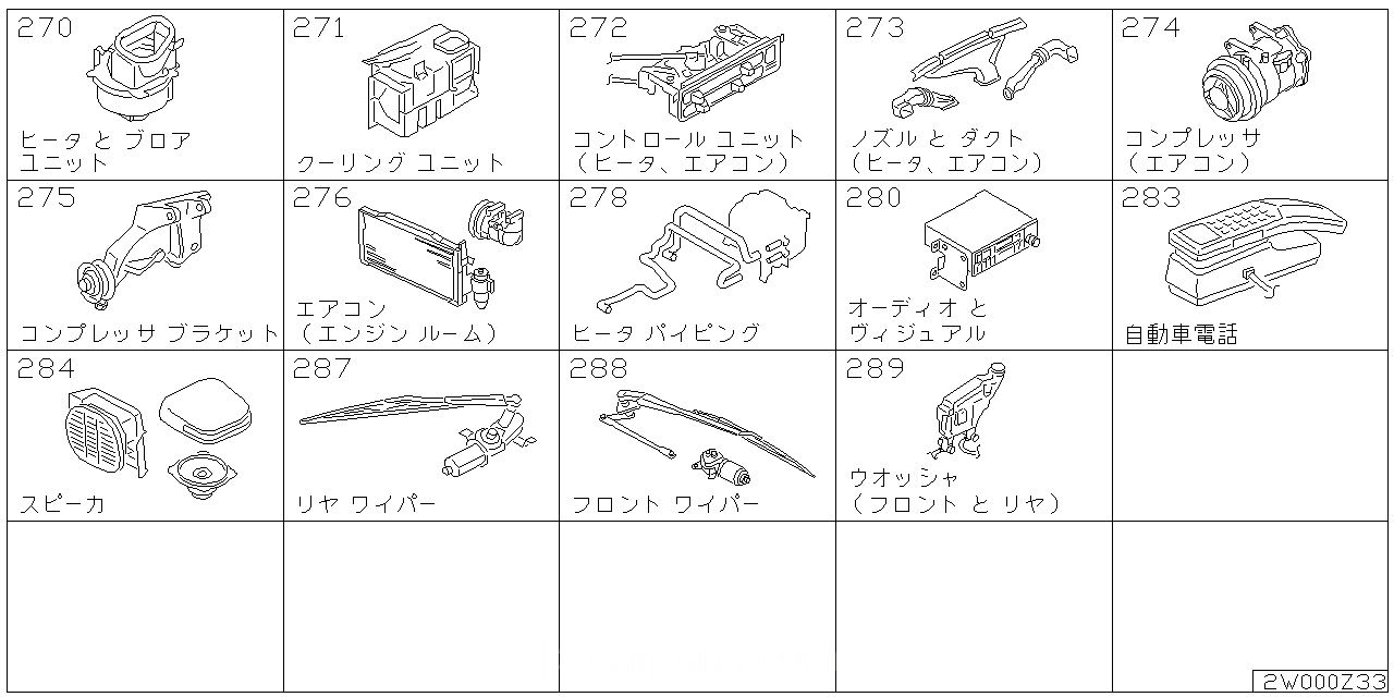 ヒーター & ブロワ ユニット