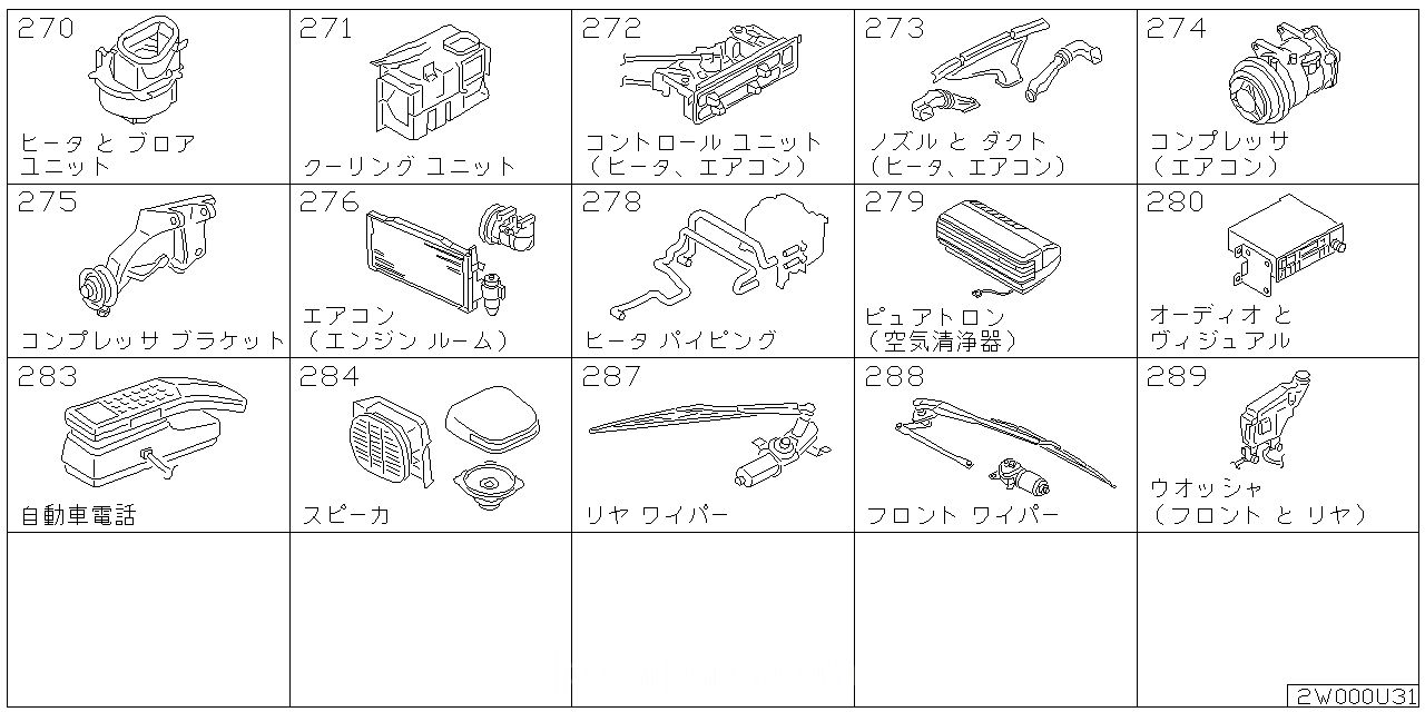 ヒーター & ブロワ ユニット