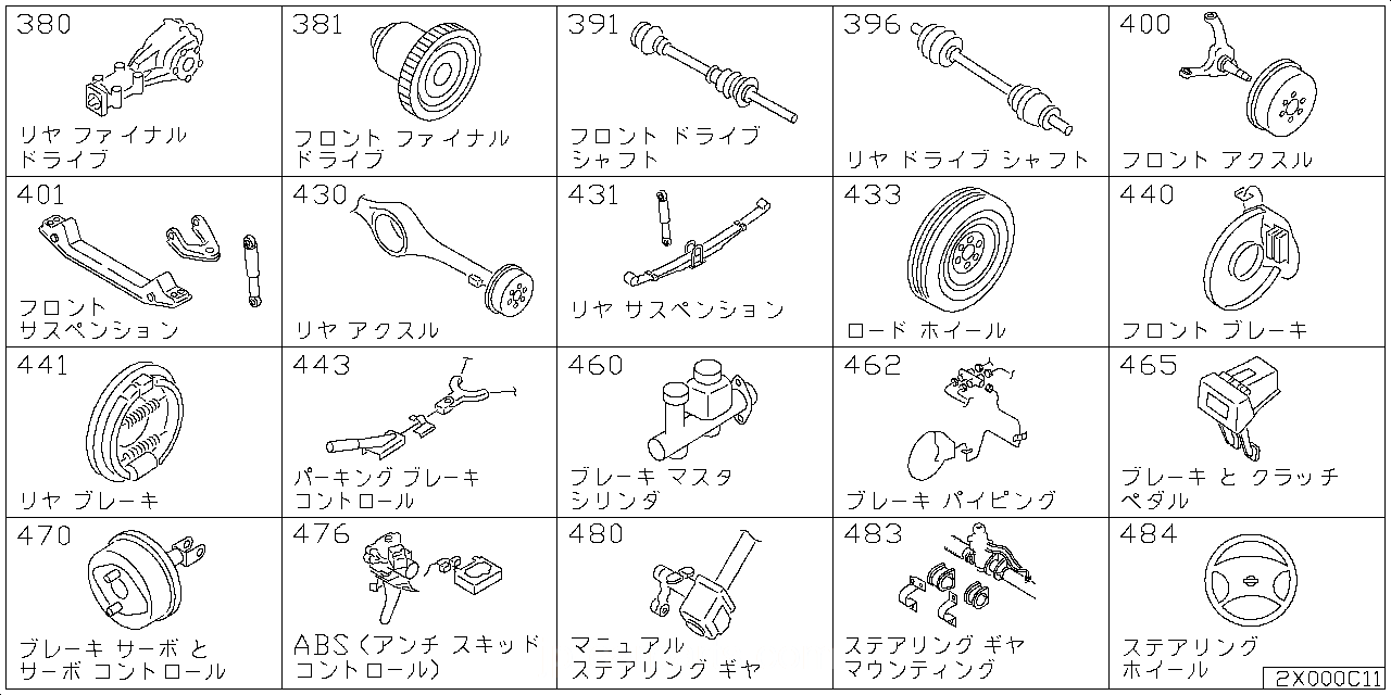 リア ファイナル ドライブ