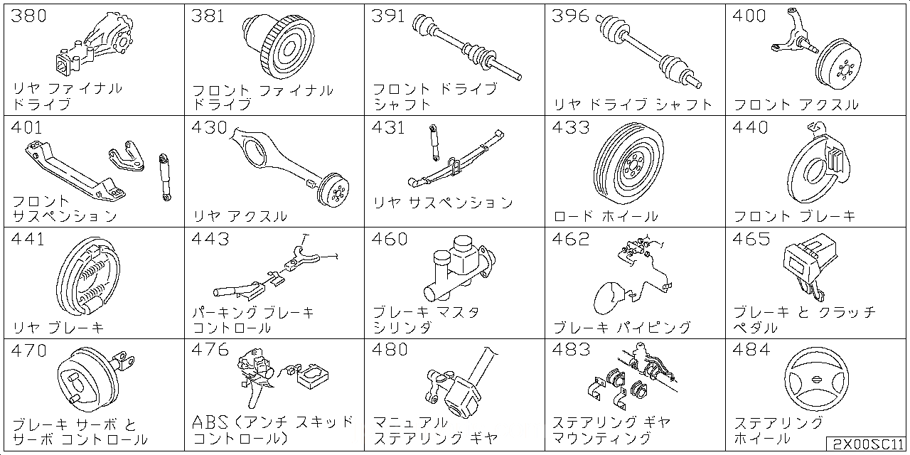 リア ファイナル ドライブ