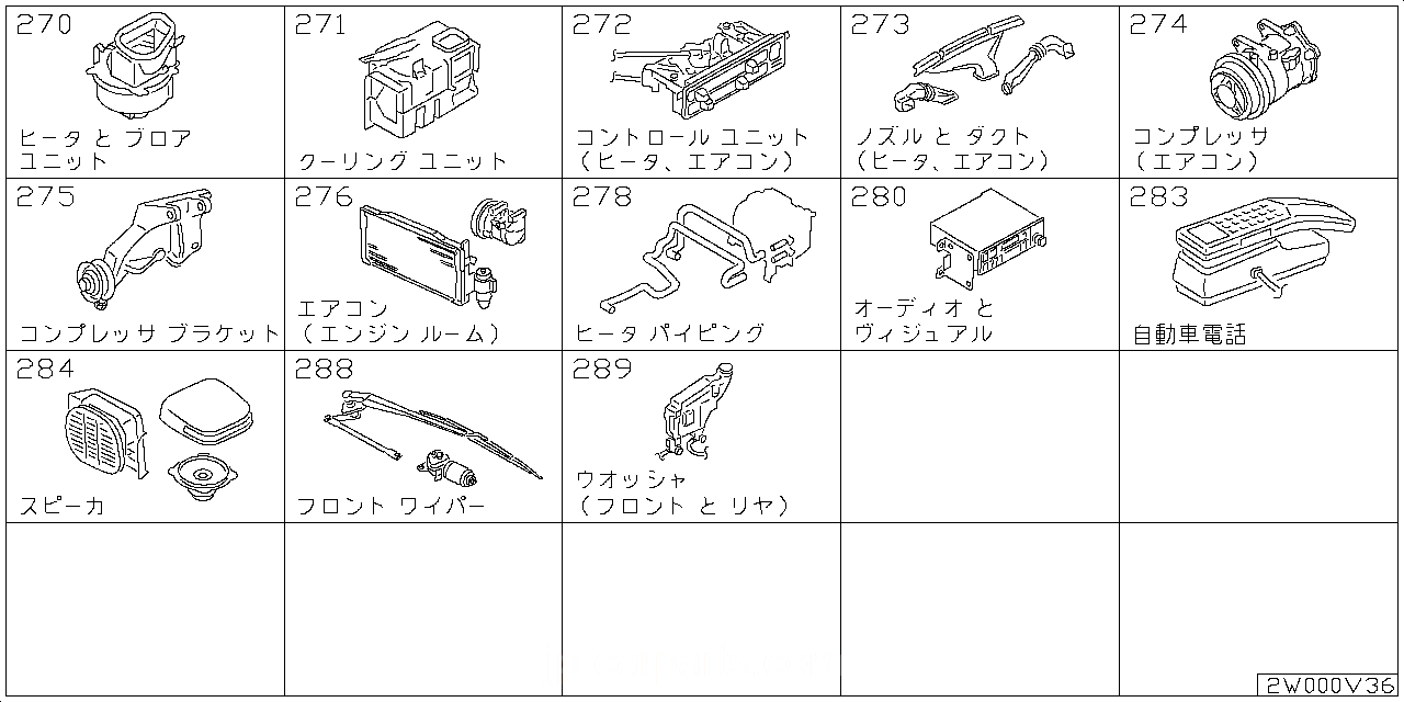 ヒーター & ブロワ ユニット