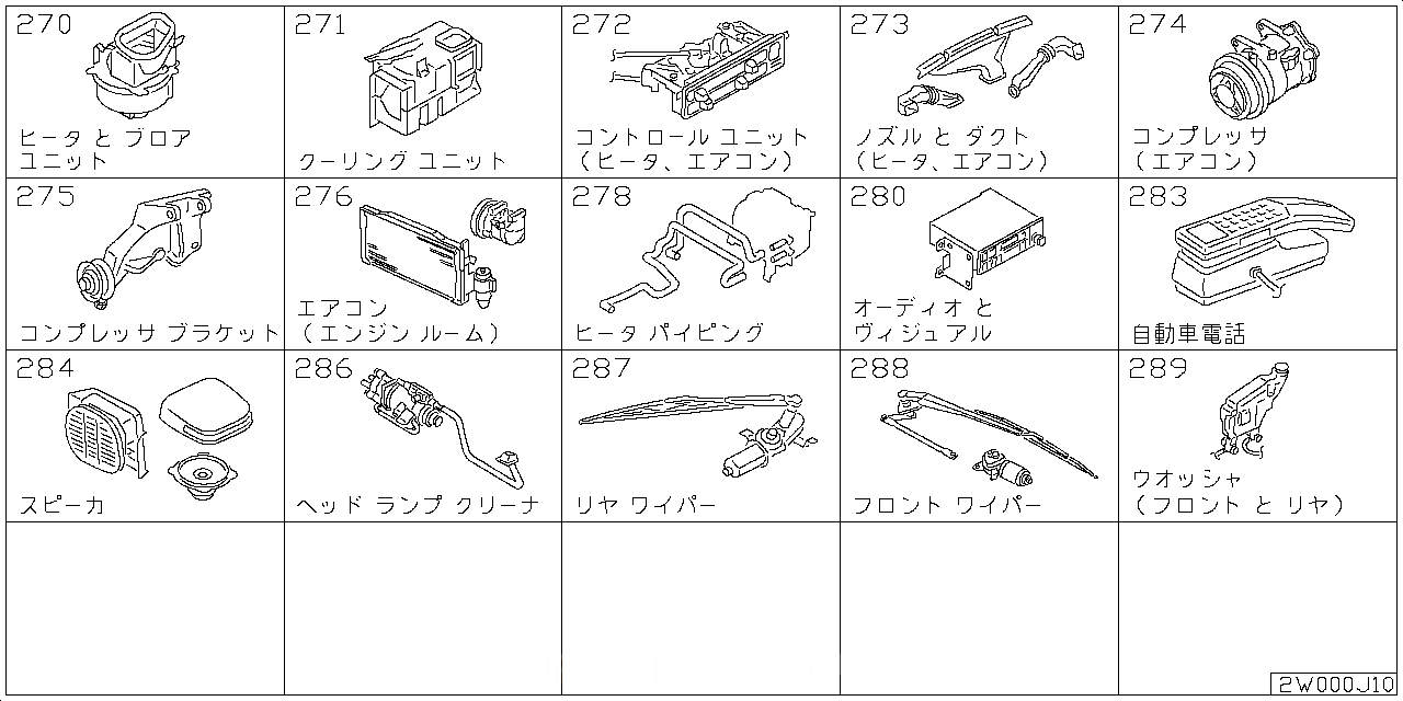 ヒーター & ブロワ ユニット