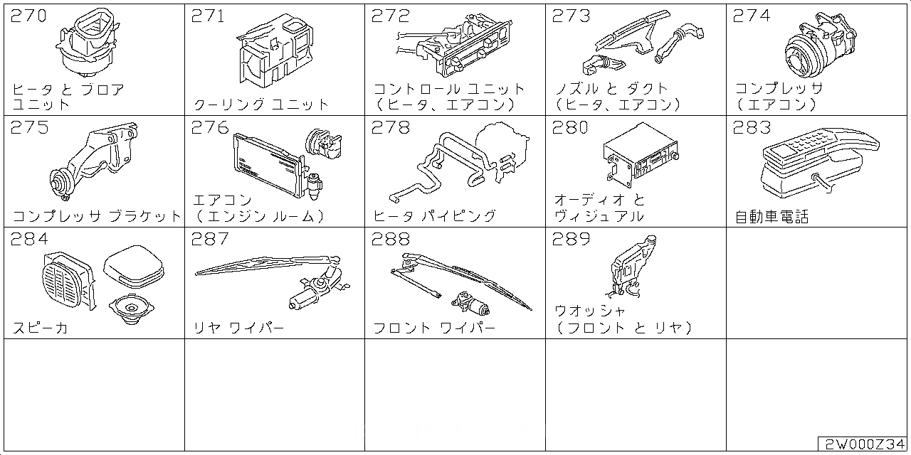 ヒーター & ブロワ ユニット