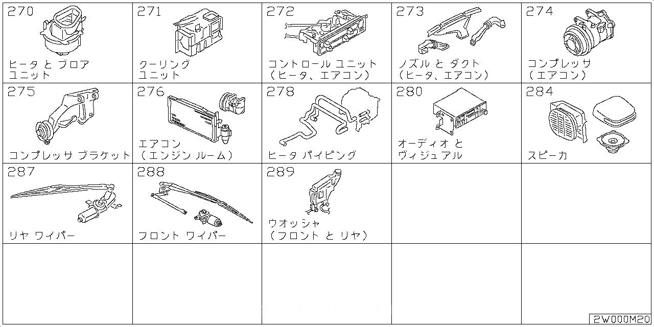 ヒーター & ブロワ ユニット