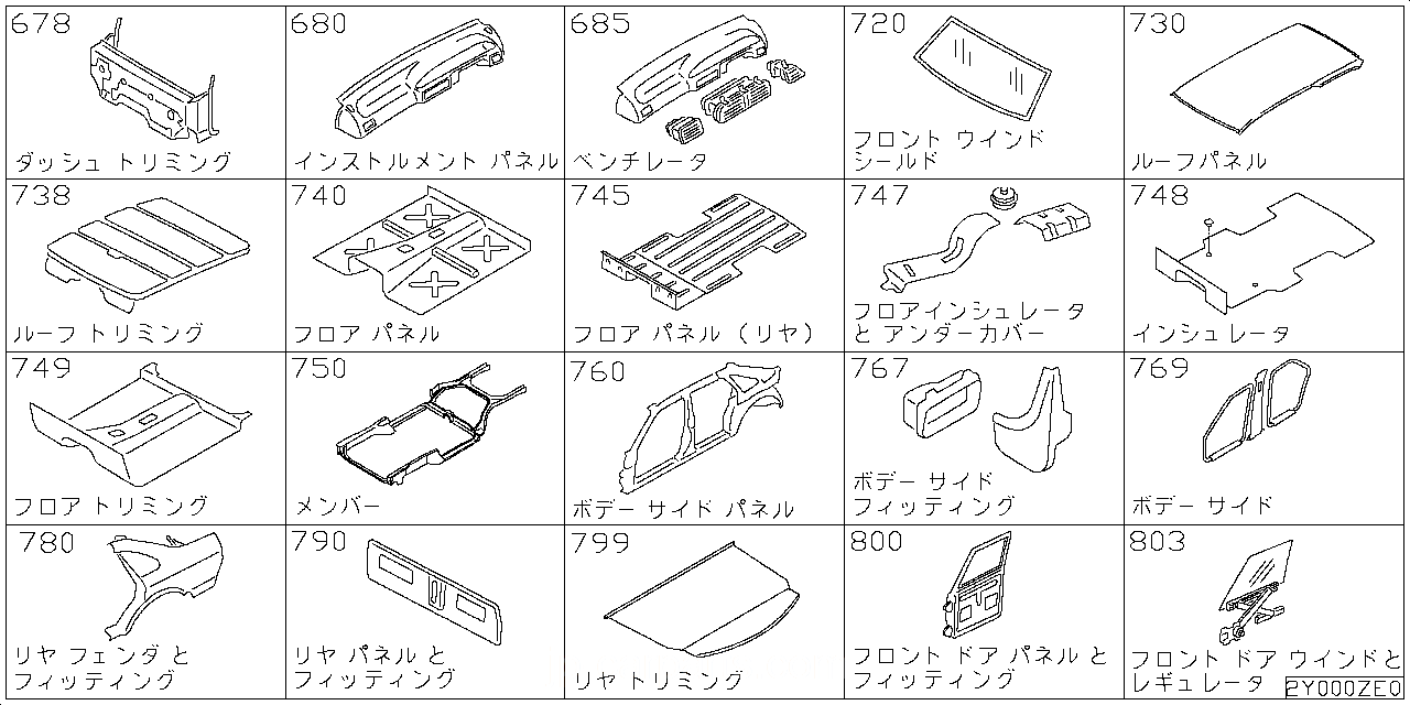 ダッシュ トリミング