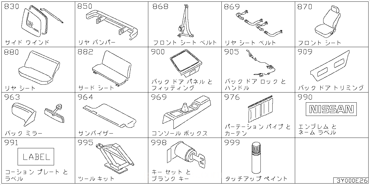 サイド ウインドウ