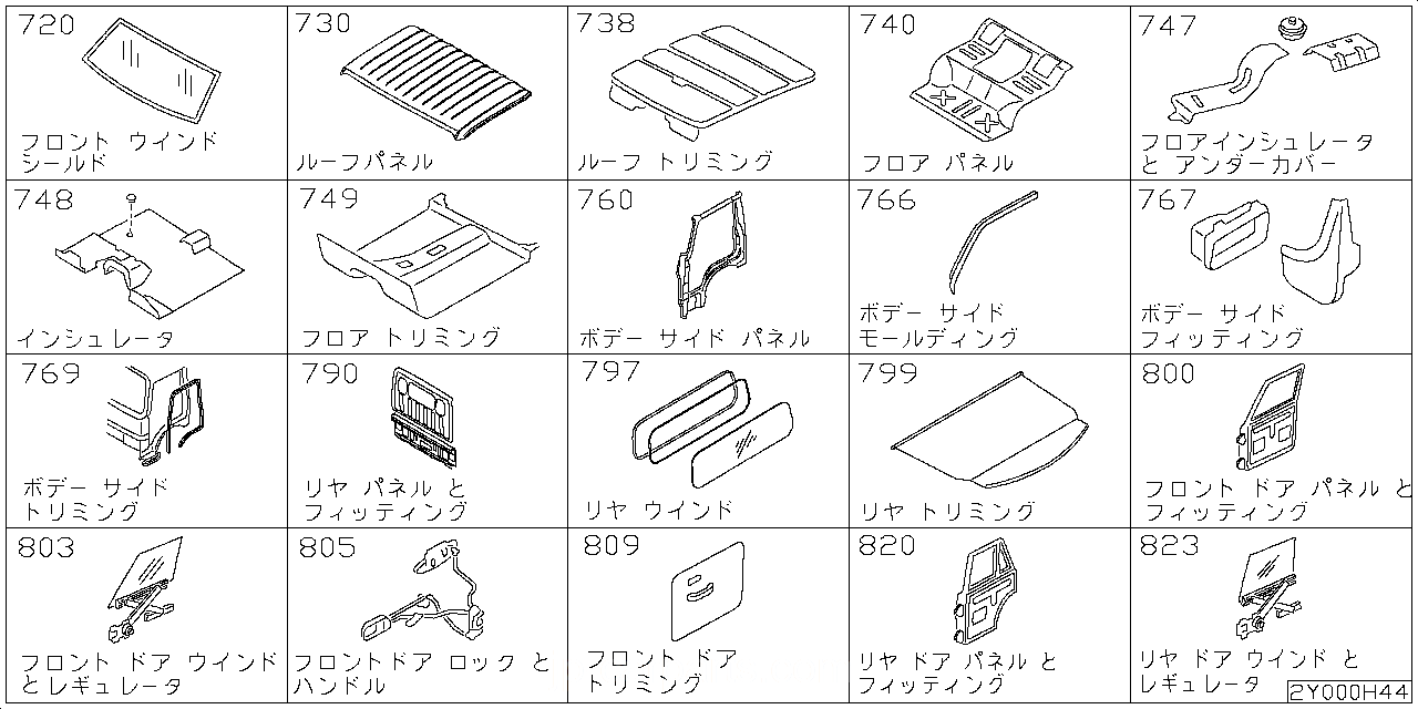 フロント ウインドシールド