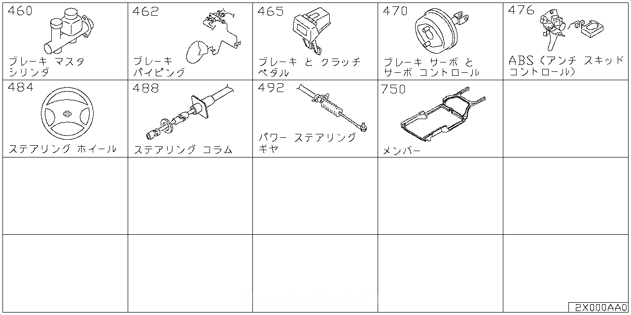 ブレーキ マスター シリンダー