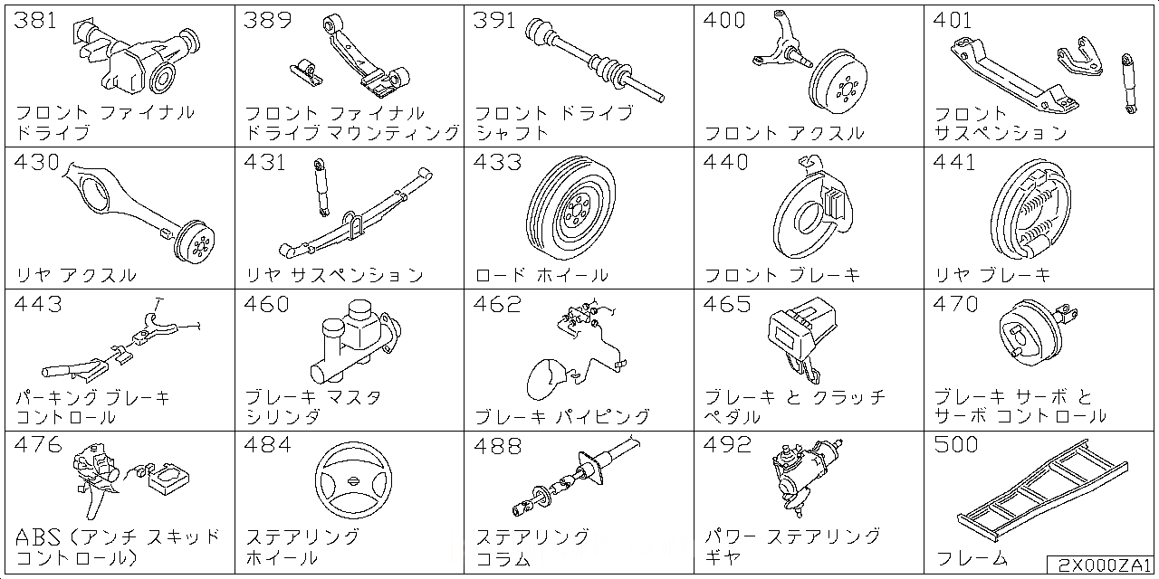 フロント ファイナル ドライブ