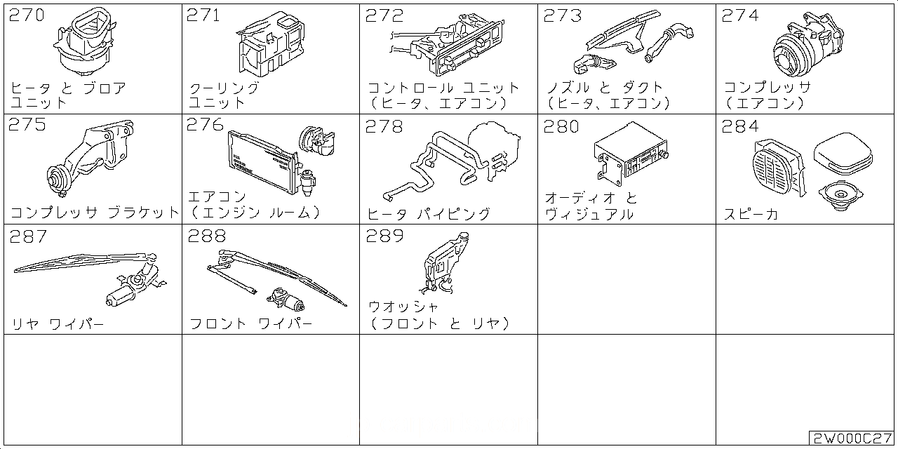 ヒーター & ブロワ ユニット